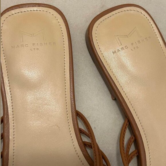 Leather Marc Fisher Sandals - Picture 2 of 2